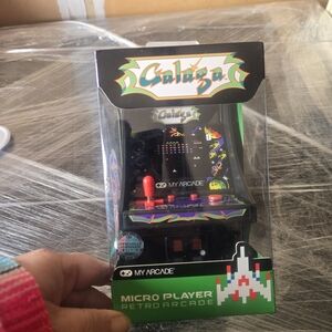 Arcade Galaga Micro Player Retro Arcade - Black
